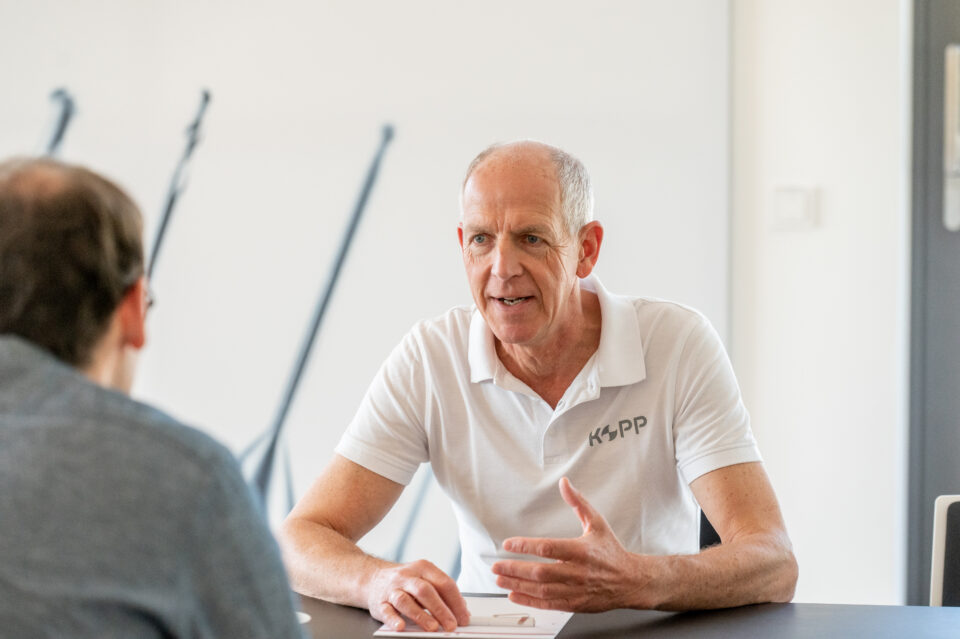 Portrait von Achim Kopp in einem Erstgespräch